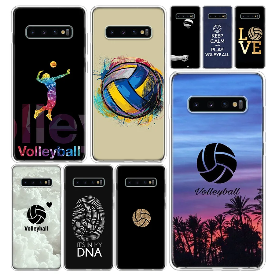 Волейбольный спортивный чехол для телефона Samsung Galaxy S20 Ultra S10E Note 10 9 8 S9 S8 S7 S6 J4 J6 J8 Plus