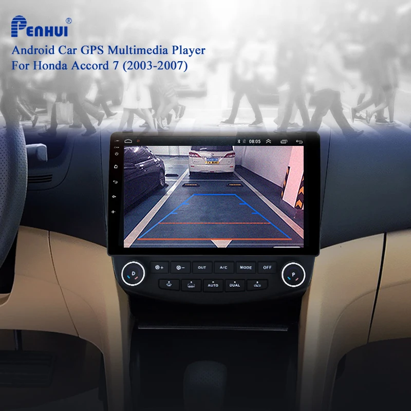 

Android Car DVD For Honda Accord 7 ( 2003-2007) Car Radio Multimedia Video Player Navigation GPS Android 10.0 Double DIn