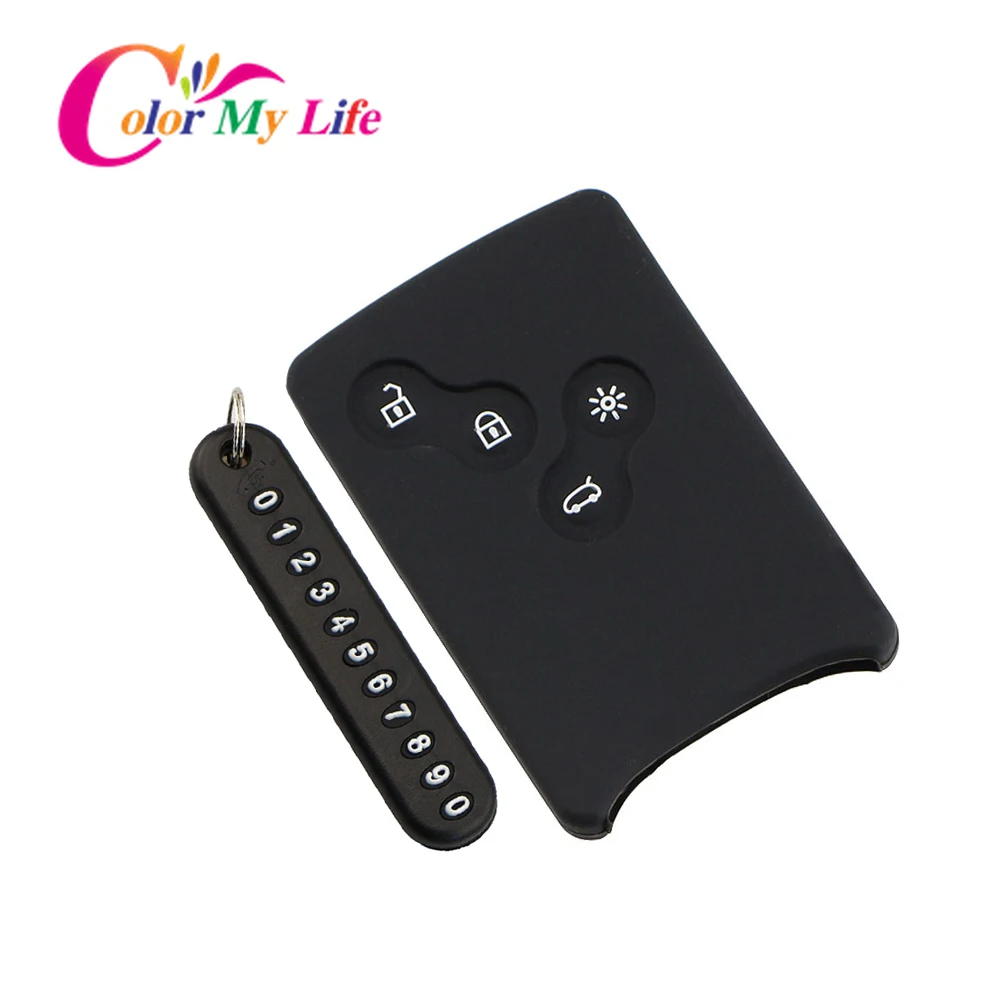 4 кнопки силиконовый чехол для автомобильного ключа протектор держатель