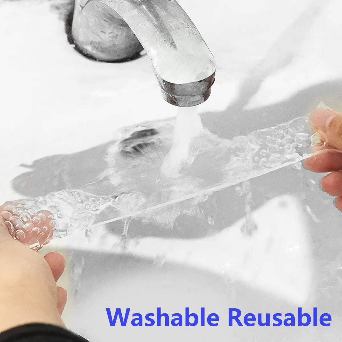 1/2/3/5m Removable And Reusable Double Sided Adhesive Nano Strong Traceless Tape Washable Transparent Anti Slip | Обустройство дома