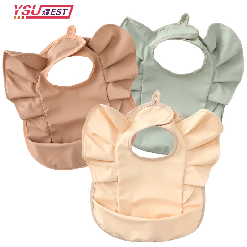 

Новинка 2022, детские нагрудники для кормления новорожденных, водонепроницаемый Детский фартук для кормления, фартук для младенцев, нагрудни...