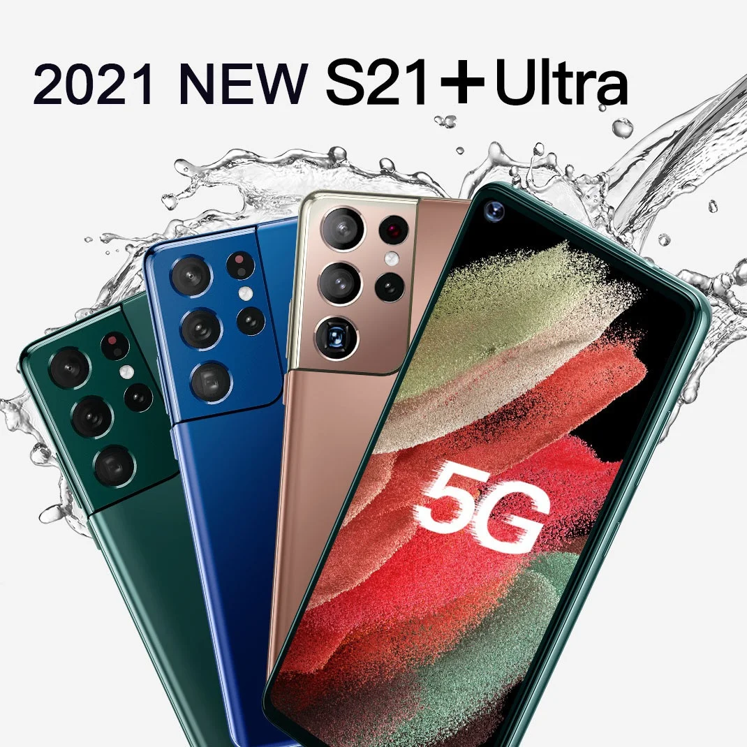 global version s21 ultra 7 3 inch 5g smartphone 16gb 512gb6800mah 48mp unlock mobile phones celulares telefone free global shipping