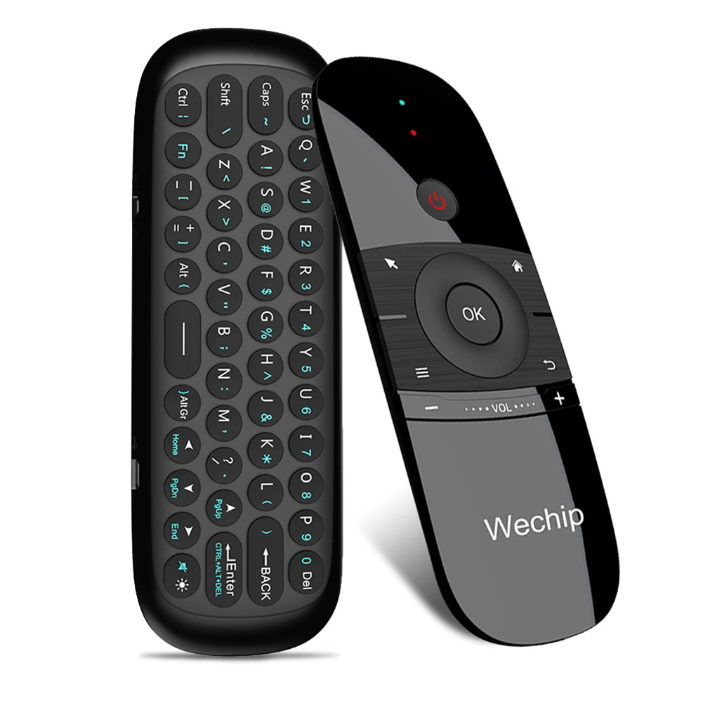 Новинка оригинальная беспроводная клавиатура и мышь W1 Fly Air Mouse 2 4 ГГц