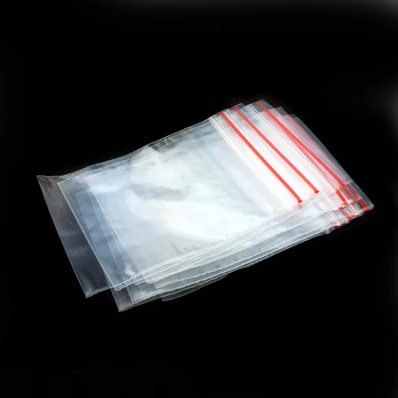 100 шт герметичный пластиковый пакет прозрачные сумки для упаковки коробки конфет