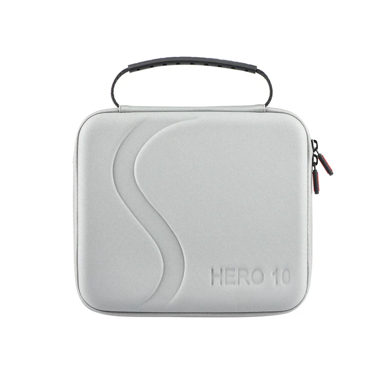 

Портативный футляр для хранения спортивной камеры, ПУ водонепроницаемая вместительная сумка для GoPro Hero 10, 9, Go Pro, аксессуары