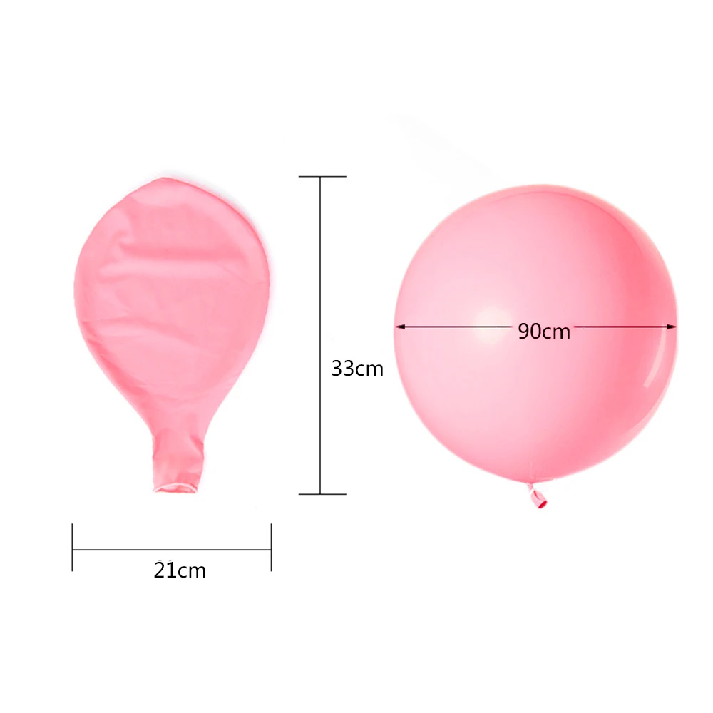 

5pcs 36 Inch Latex Balloons Colorful Inflatable Helium Balloon for Birthday Wedding Christmas Party Decorations