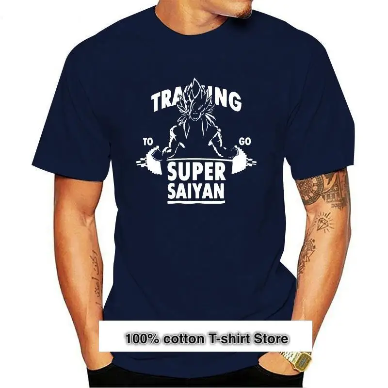 Camiseta de gimnasio para hombre, camiseta con entrenamiento para ir Super Saiyan,...