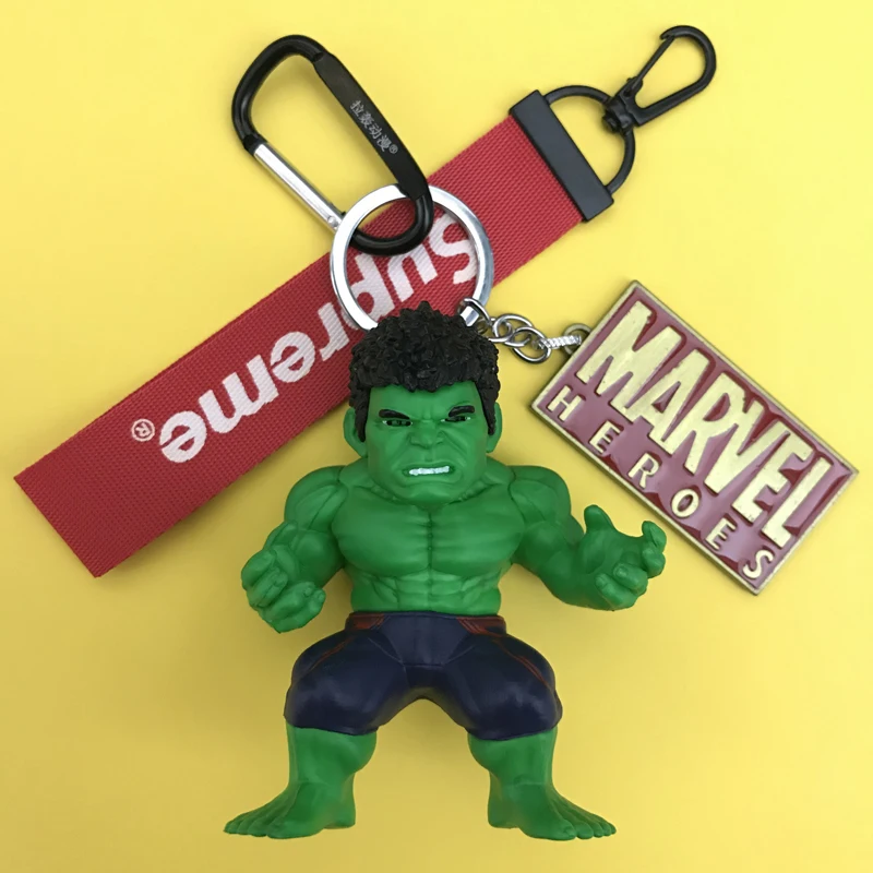 

Fashion The Avengers Keychain Women Pendant Keychian Anime Hulk Hulk Marvel Key Chain Children Toys Birthday Gifts Key Chain New