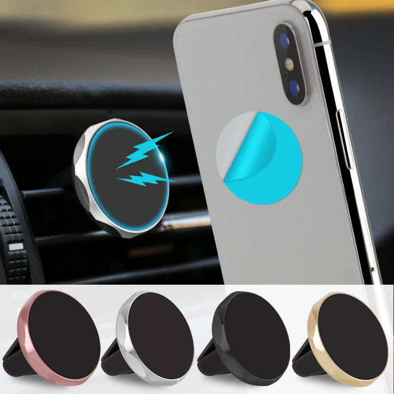 Автомобильный держатель для телефона Магнитный держатель для iPhone XS Max samsung Xiaomi подставка для мобильного смартфона магнитная поддержка сотового телефона