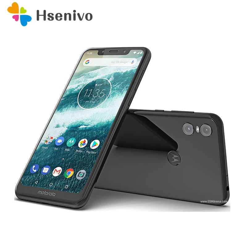 Motorola One (P30 Play) отремонтированные оригинальная двойная sim 5 9 &quotВосьмиядерный 4 Гб