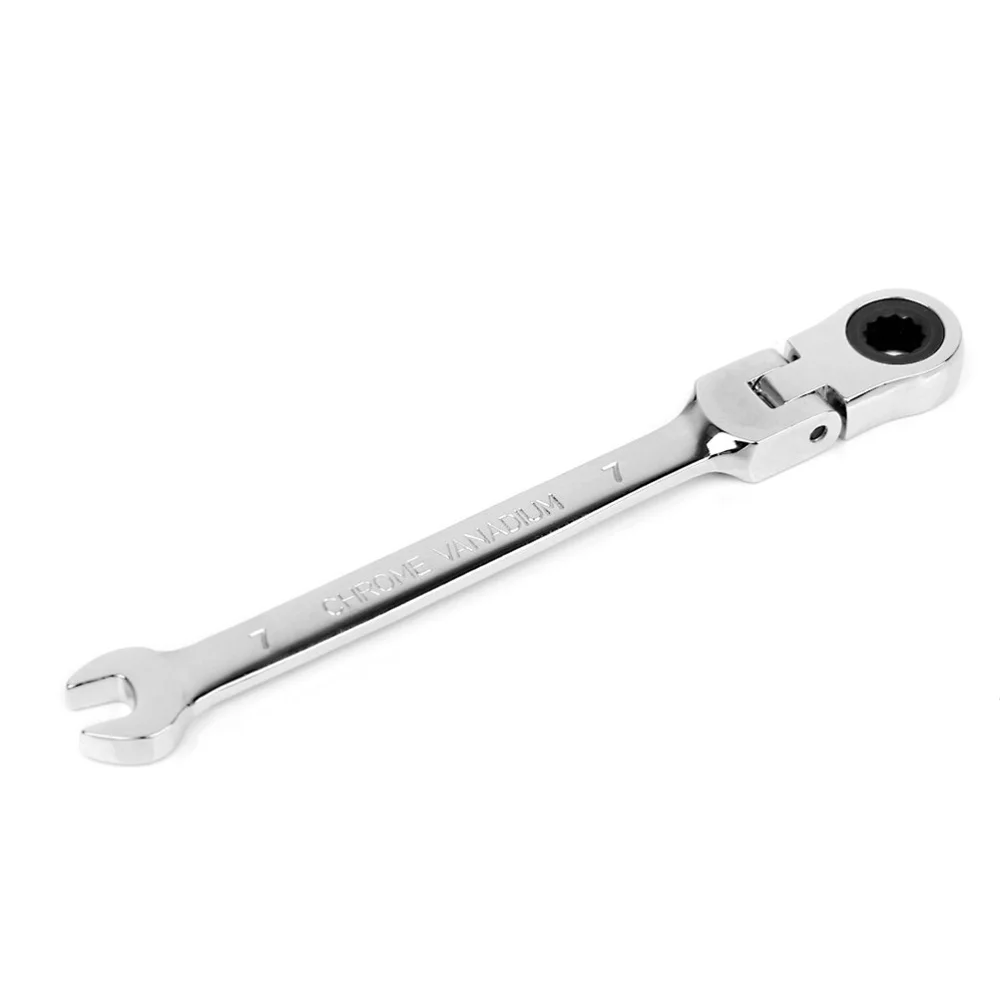 

7mm Flexible Head Ratchet Wrench Spanner