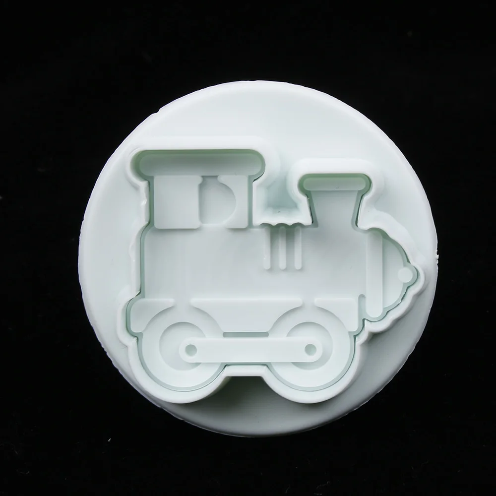 4 шт./компл. самолета/автомобиля/Танк/Форма Пластик печенья режущие инструменты