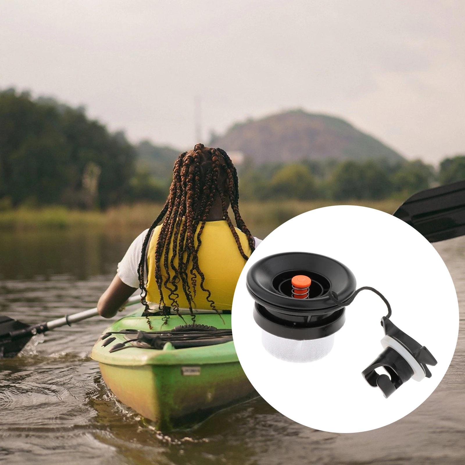 6 Holes Kayak Air Valve Inflatable Boats Board Surfboard Valves Canoe Pump Adaptor for Airbed | Спорт и развлечения