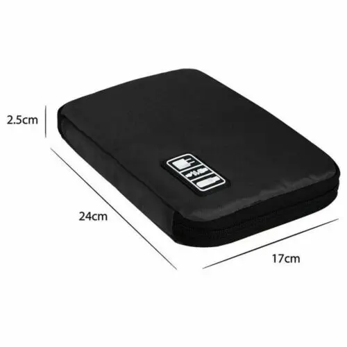Чехол для USB накопителя сумка Органайзер цифровой удобный однотонный чехол