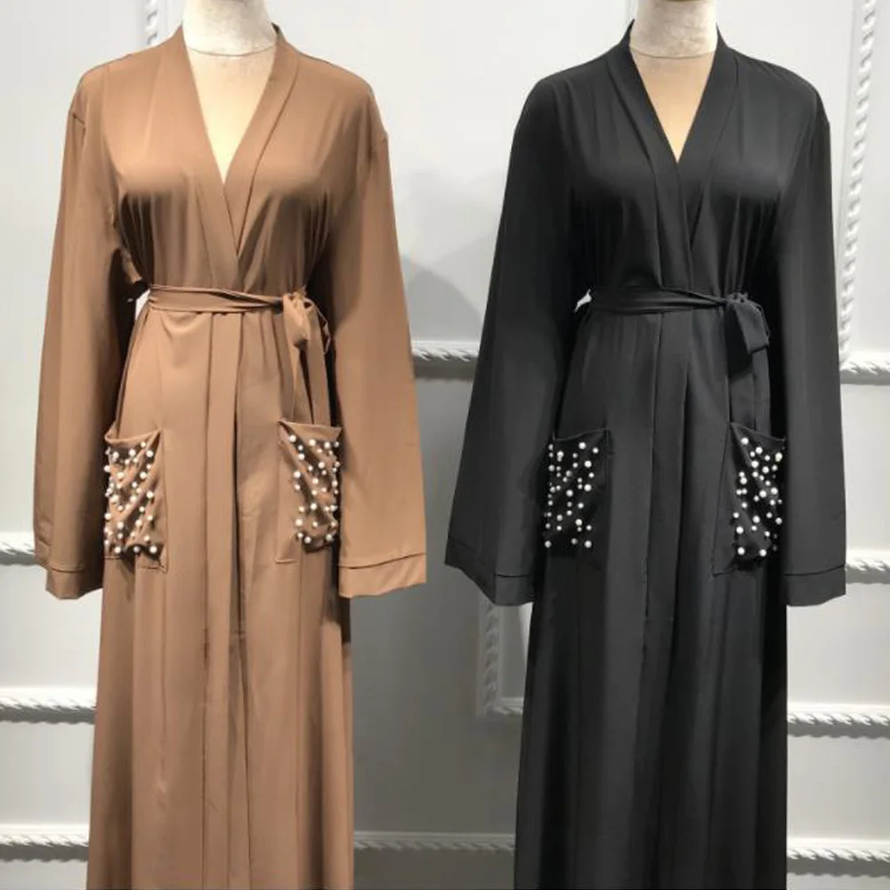 

Bangladesh Kimono Abayas For Women Eid Ramadan Arabic Dress Dubai Abaya Turkish Kaftan Islamic Clothing Muslim Dress Women