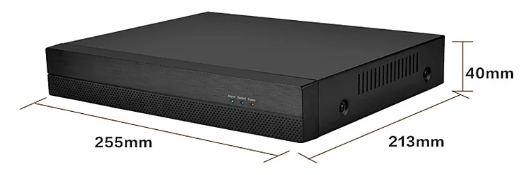 Сетевой цифровой видеорегистратор H.265 16 каналов * 5 Мп 1 SATA макс. 8 ТБ Onvif CMS XMEYE P2P
