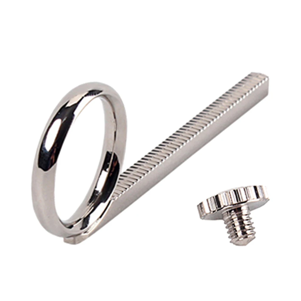 Металлическое кольцо на палец труба клапан скользящее с винтами для запчастей