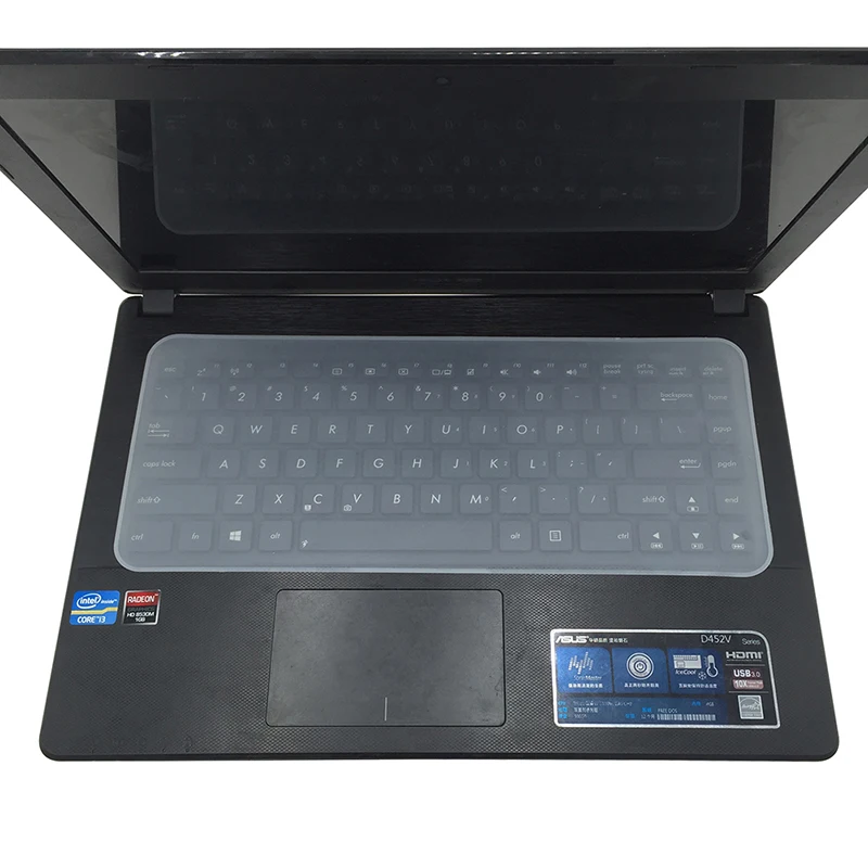 

1pc Notebook Keyboard Dust Proof Film Cover Silicone Waterproof Laptop Keyboard Protective Film Laptop Keyboard Cover