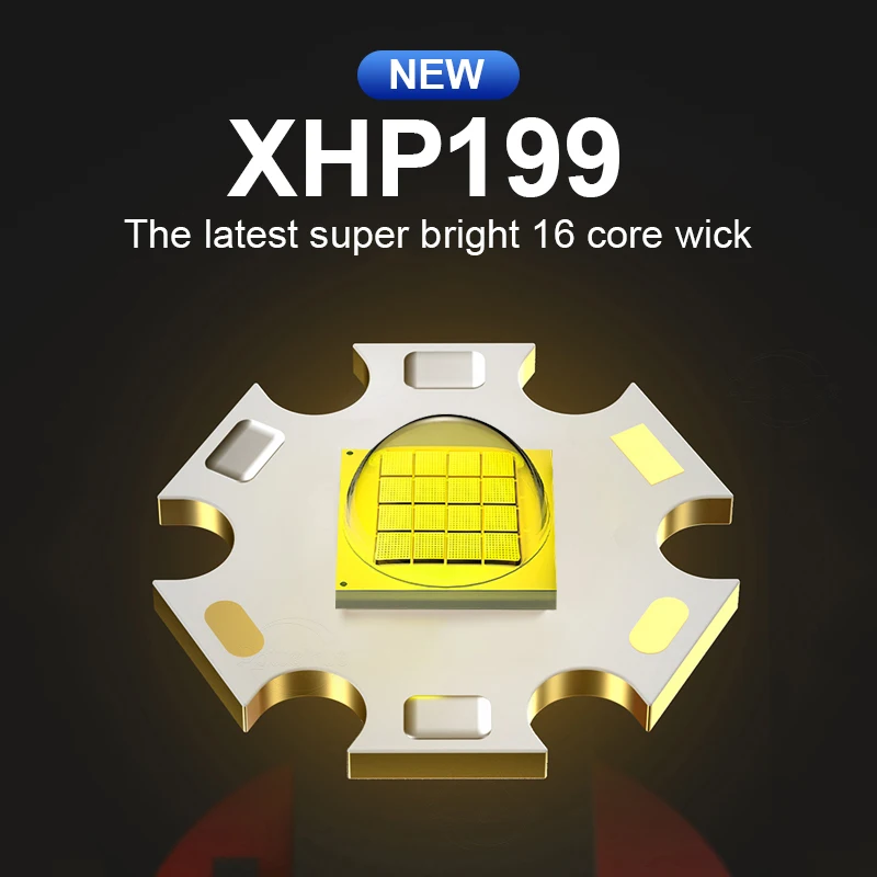 Новейший Мощный светодиодный налобный фонарь XHP199 2COB XHP160 мощсветильник