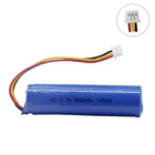 Литий-полимерный аккумулятор 3,7 в, 800 мАч для игрушечных автомобилей с дистанционным управлением, аксессуары лодки, вертолёт guns, улучшенная литий-ионная батарея 14500 в, 3,7 мАч