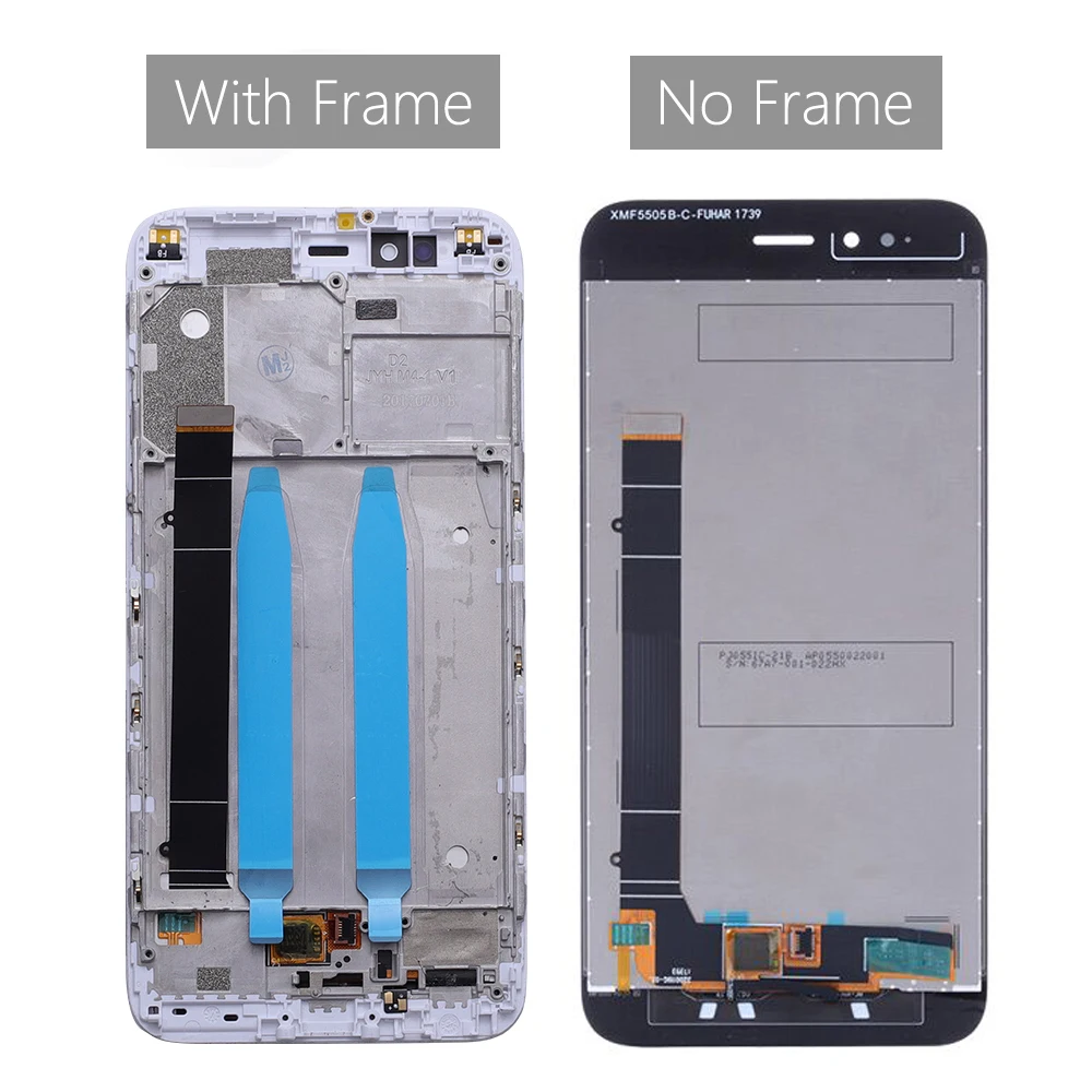 5.5" Original LCD For XIAOMI Mi A1 LCD Display Touch Screen Digitizer Assembly Frame For Xiaomi Mi A1 Mi 5X Display 10 Touch