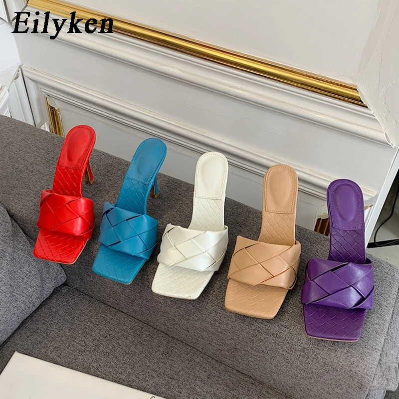Eilyken/Новинка 2021 года Сезон лето Модная Высококачественная обувь из искусственной