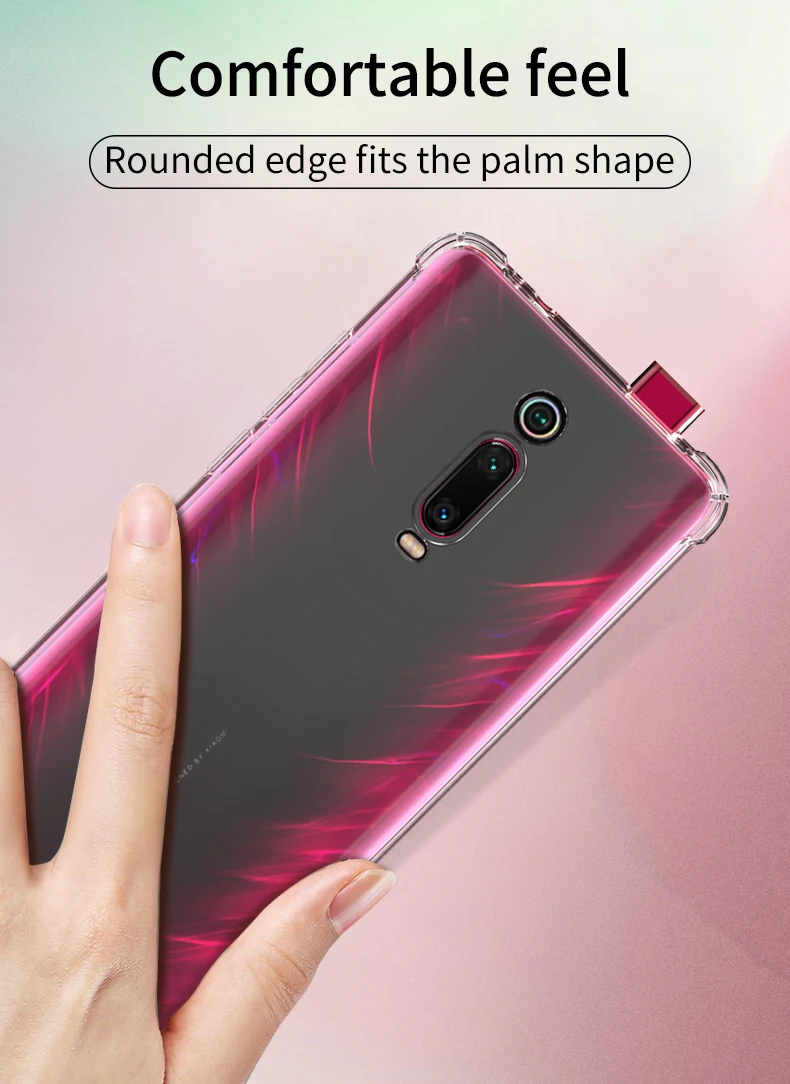 Супер Ударопрочный чехол с "воздушной подушкой" для Xiaomi mi 9T красный mi K20 Pro Note 7 6 5 Pro 7A Y3 9 SE 8 Lite прозрачный мягкий ТПУ Ani-knock чехол