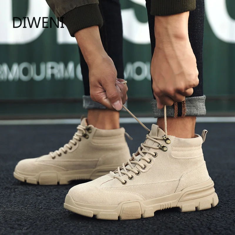 DIWEINI/мужские кроссовки Повседневная обувь из флока мужские zapatillas hombre Рабочая