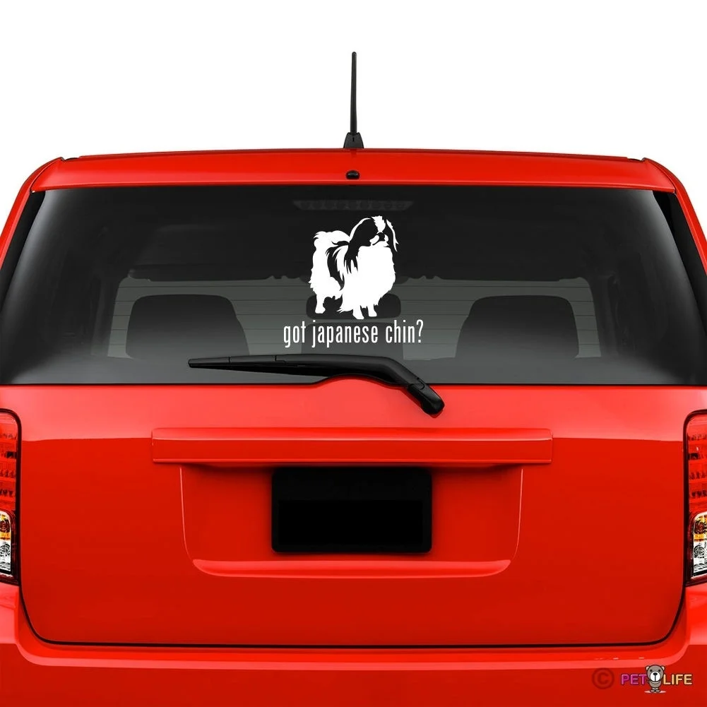 

Got Japanese Chin Windshield Sticker Vinyl Auto Window window decals