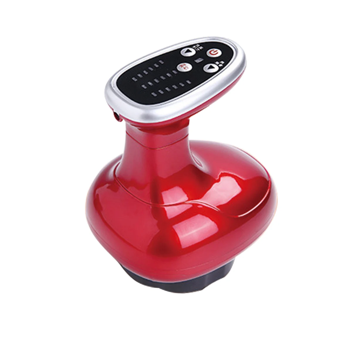 Red One button start Нагреватель-Электрический массажер для тела в виде банок массаж скребком гуаша насос всасывающий массаж банок для тела антицеллюлитный аппарат магнитной терапии - Цвет: Red One button start