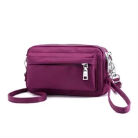 ladies fashion shoulder bags women waterproof nylon handbag zipper purses messenger crossbody bag travel casual mini clutch