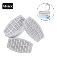 4pcsset cat dog water fountain activated carbon replacement filter for automatic pet cat water fountain dog water dispenser