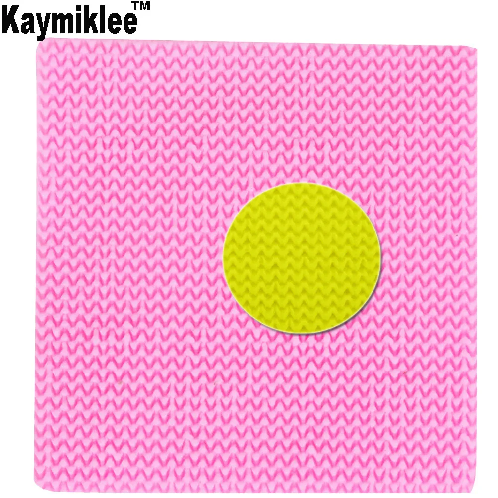 Kaymiklee M480 Игла DIY вязаная силиконовая форма для помадки инструменты украшения