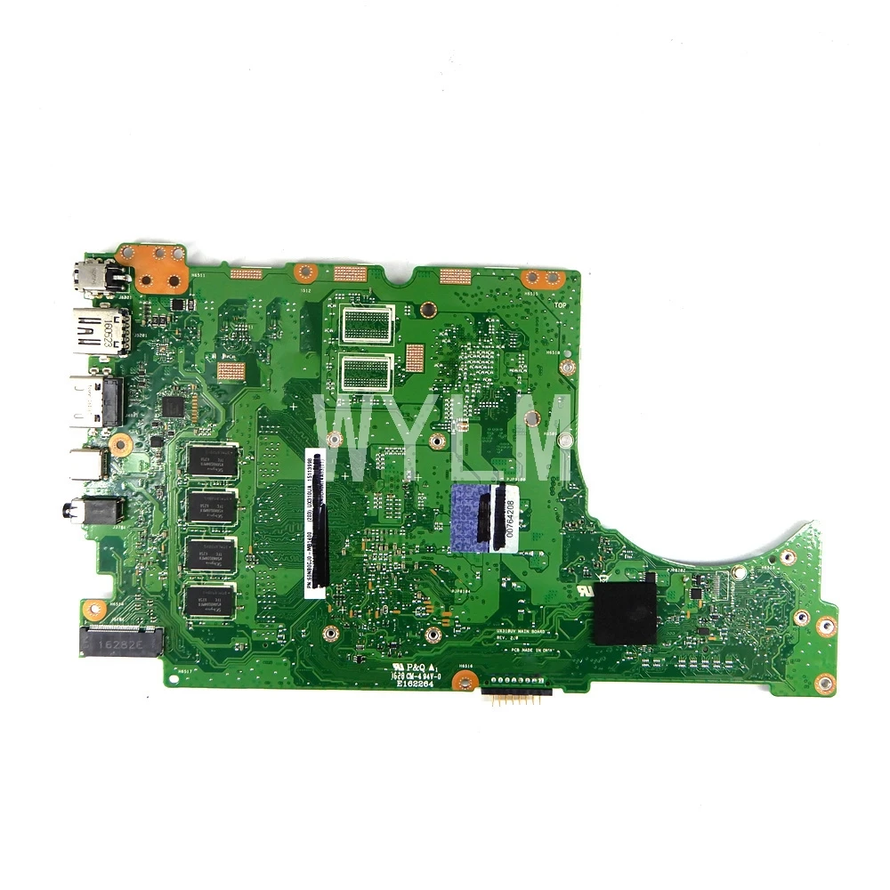 UX310UAK материнская плата i3 7100CPU 4 Гб Оперативная память REV2.0 для ASUS UX310U UX310UV UX310UQ UX310UA