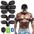 Электрический умный тренажер для мышц живота EMS, стимулятор мышц Тренажер для бедер, тренажер для мышц живота, рук, тренажер для тренировок