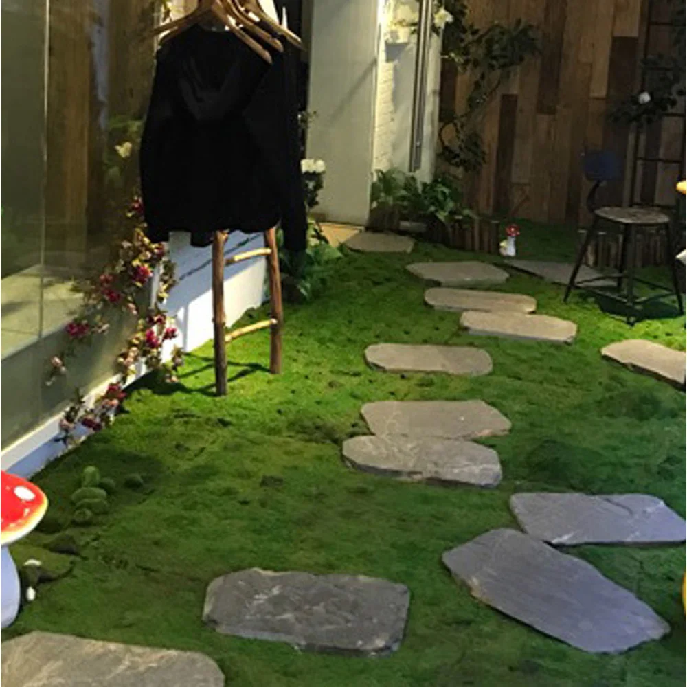 1 шт. 100*100 см циновка травы зеленый искусственных газонов газон ковры