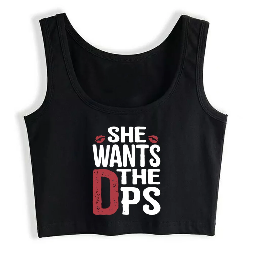 

Кроп-Топ женский Dps She want The Dpss готика, Харадзюку Grunge Emo майка женская одежда