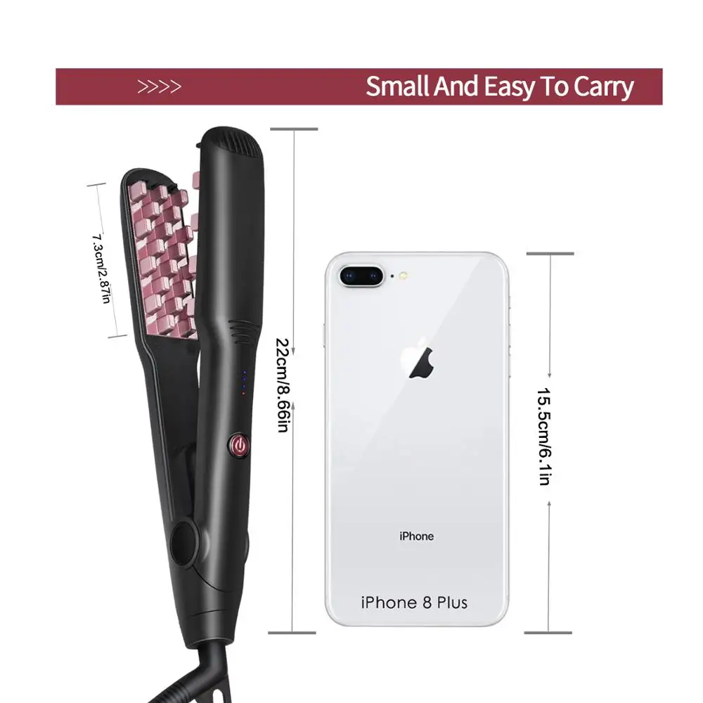 2In1 мини волос Тушь для ресниц Щипцы завивки кукурузы щипцы-палочка пушистый