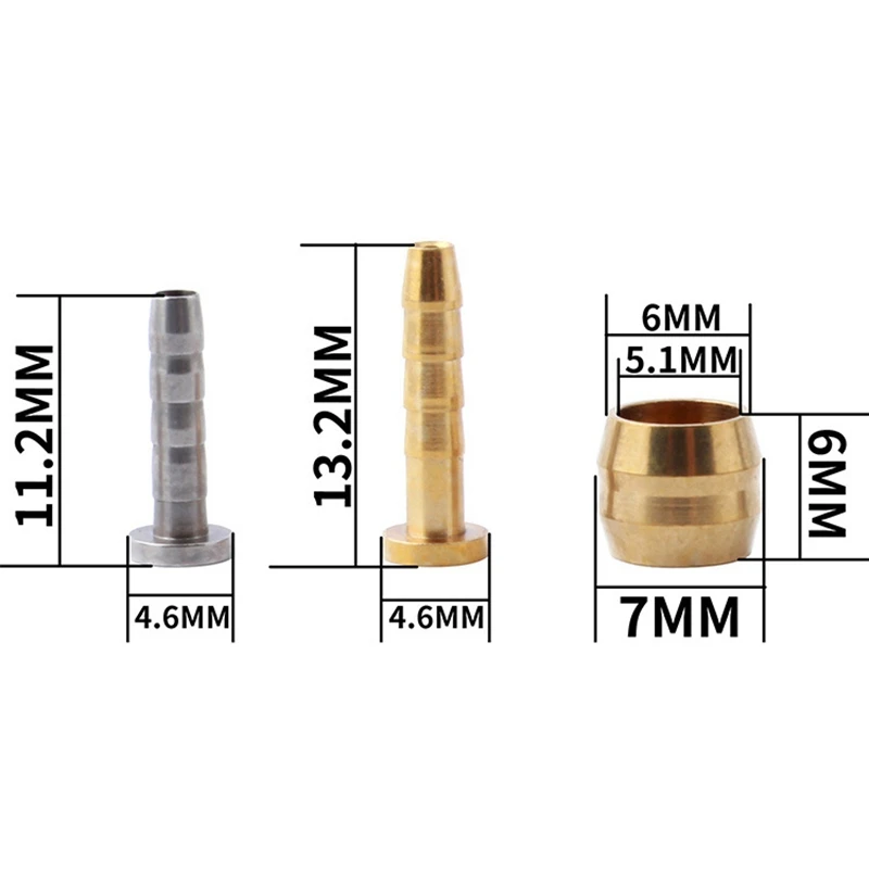 4 комплекта велосипедный гидравлический дисковый тормозной шланг с нажимным