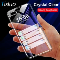 tisluo shockproof silicone phone cases for iphone 6s x xr xs 7 8 plus 11 pro max case cover transparent protection back cover