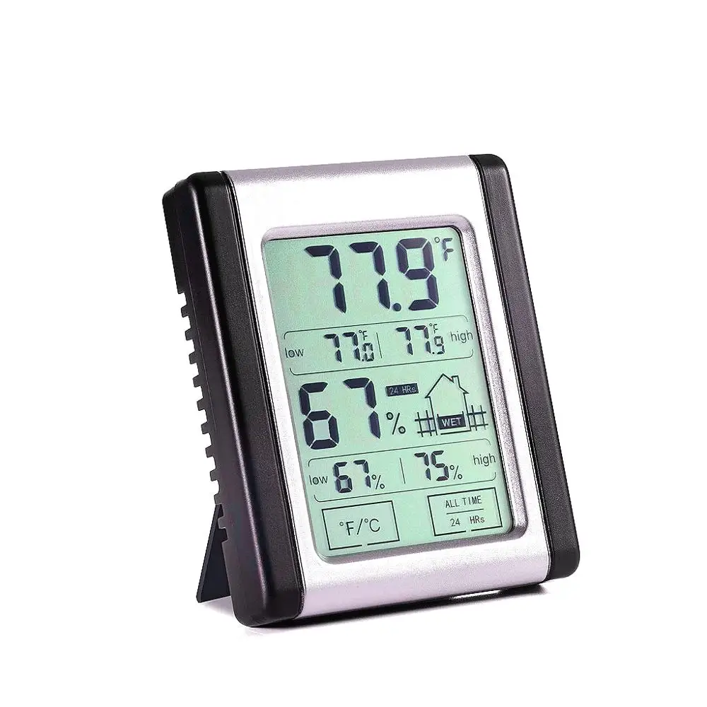 Цифровой комнатный термометр гигрометр с точным контролем влажности прибор для