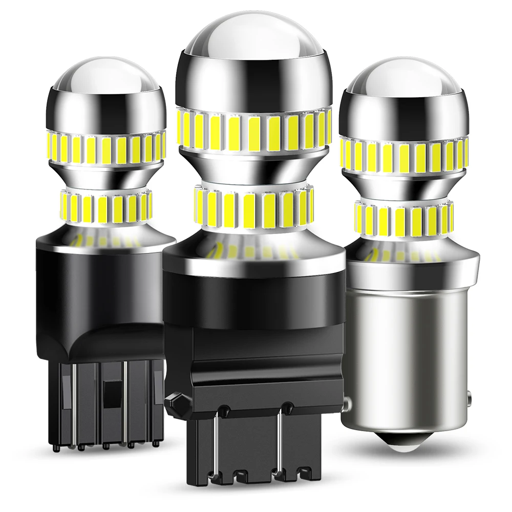 2x BA15S P21W 1156 светодиодный LED 7506 SMD Светодиодная лампа Автомобильные стоп сигналы