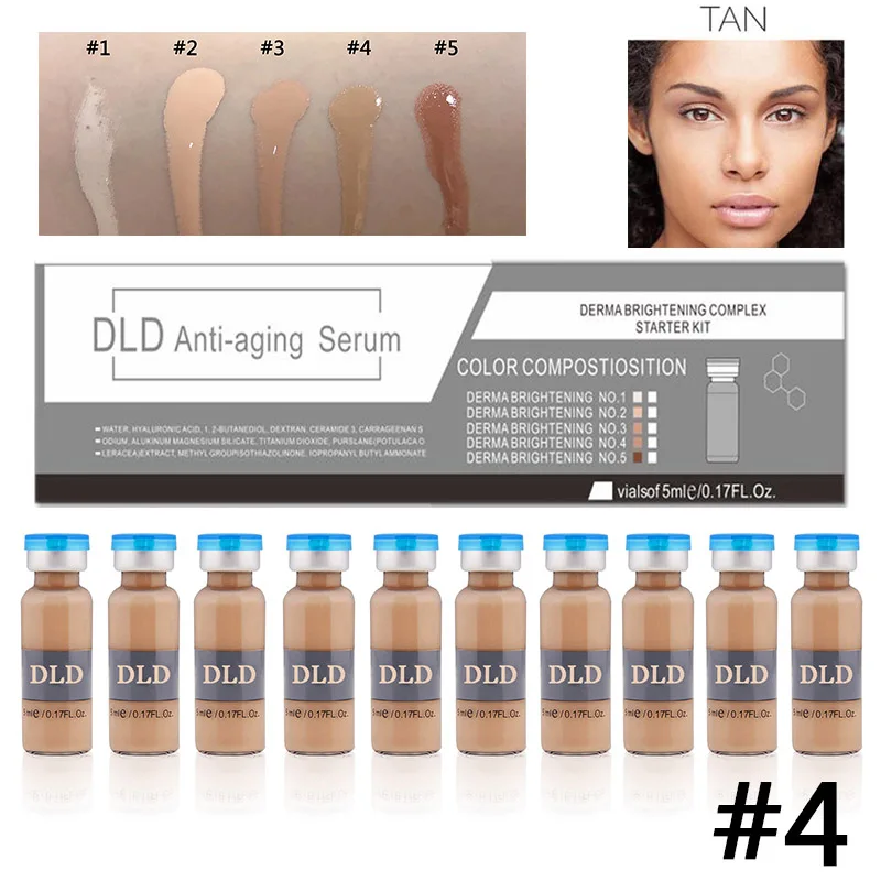 10pcs BB Glow 4 10 шт./кор. косметика парфюмерия диспенсер 5 мл BB крем-ручка мезо-белый осветление Сыворотки BB крем основа Красота салон Косметика Жидкая Основа макияжа - Цвет: 10pcs BB Glow 4