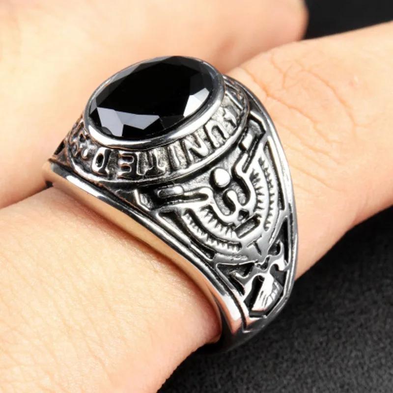 Хит продаж новое ювелирное изделие из нержавеющей стали американский солдат