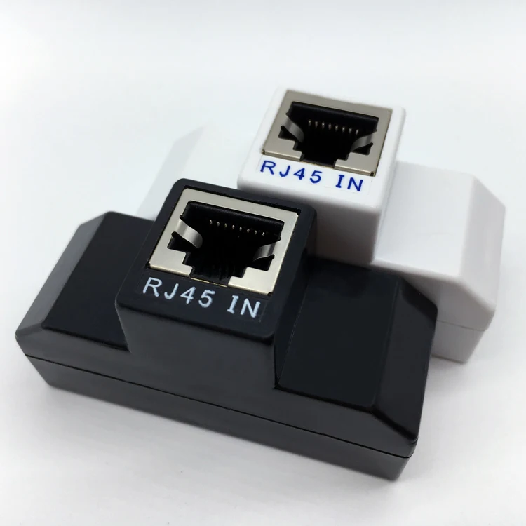 

RJ45 To RJ11 Network Cable Splitter Adapter RJ45 Female Splitter Socket Connector Adapter For Phone