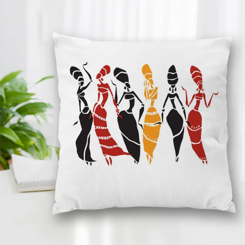 Высококачественный чехол на квадратную подушку в африканской культуре заказ
