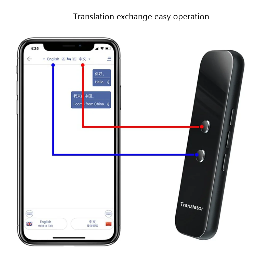 G6 Портативный Аудио переводчик Translaty MUAMA Enence Смарт мгновенный в режиме реального времени голосовой переводчик языков