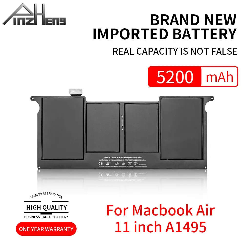 PINZHENG Аккумулятор для ноутбука Apple MacBook Air 11 дюймов A1465 Mid 2012 2013 ранняя 2014 A1370 2011