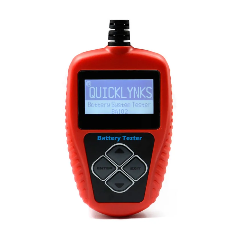 OBDIICAT QUICKLYNKS BA102 12V анализатор батареи тестер сразу обнаруживает плохой автомобиль