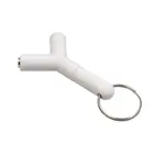 Переходник штекер-гнездо Aux 3,5 мм для наушников